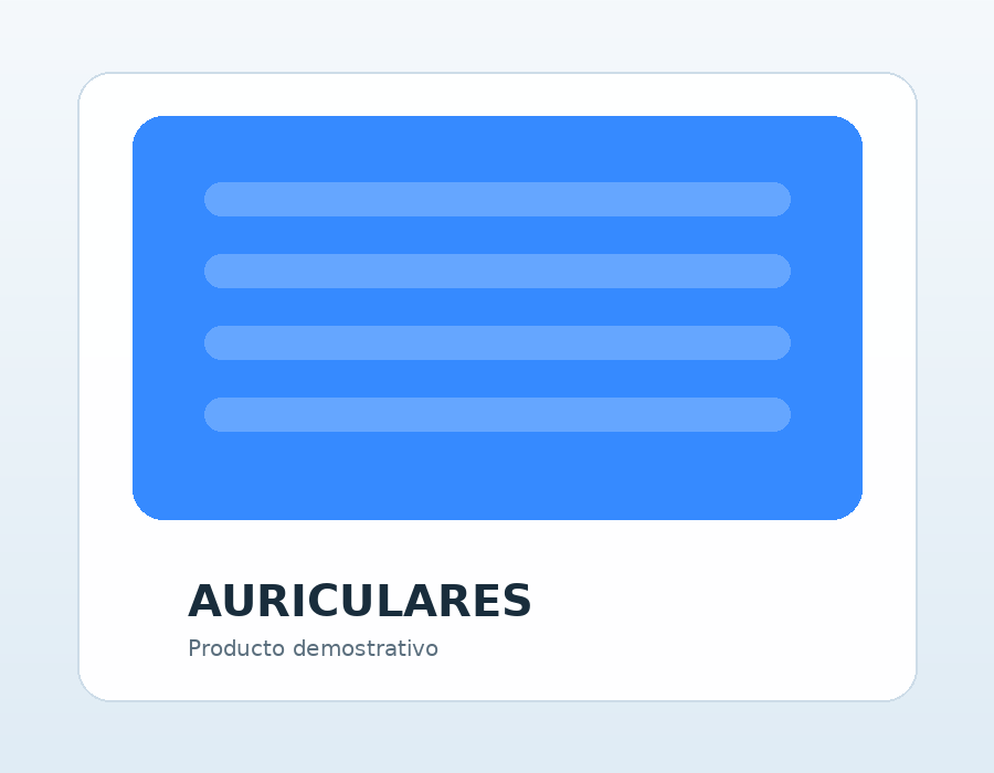 Auriculares inalámbricos