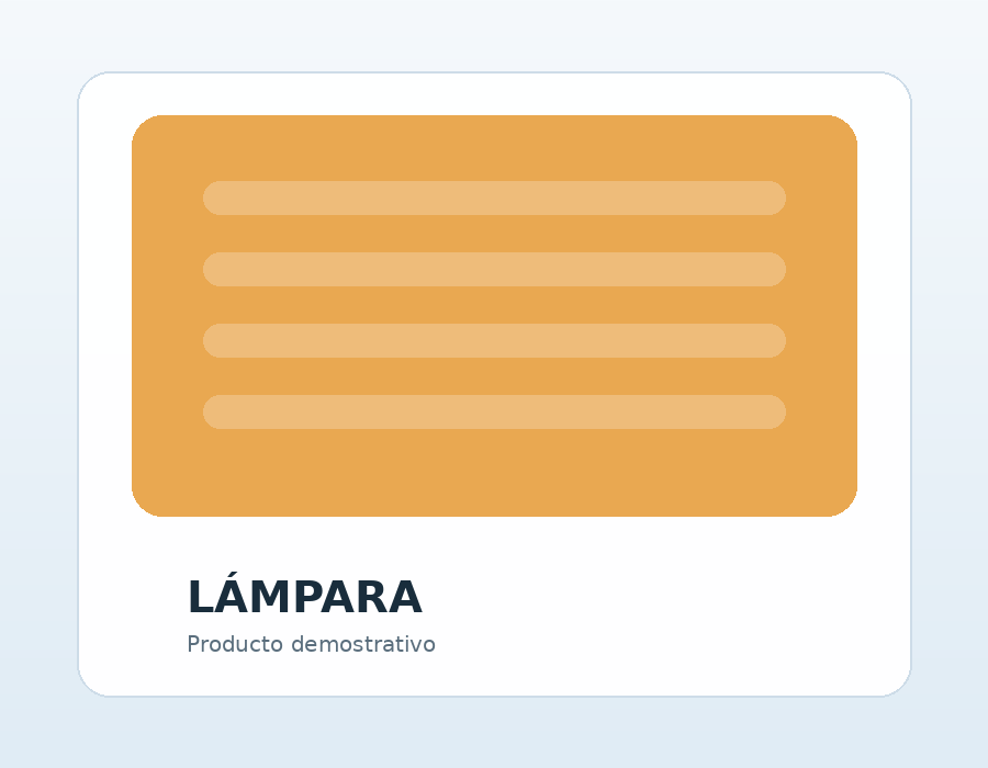 Lámpara LED