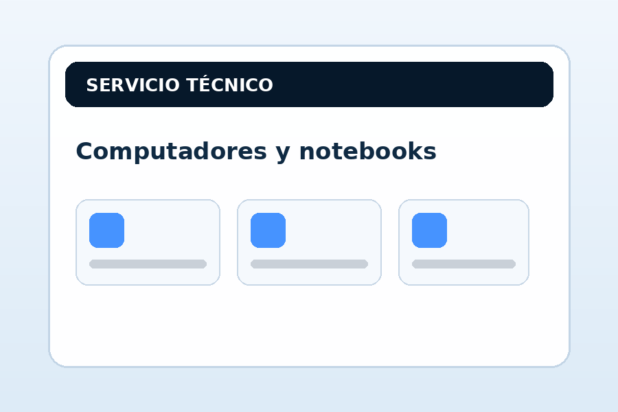 Servicio técnico para computadores