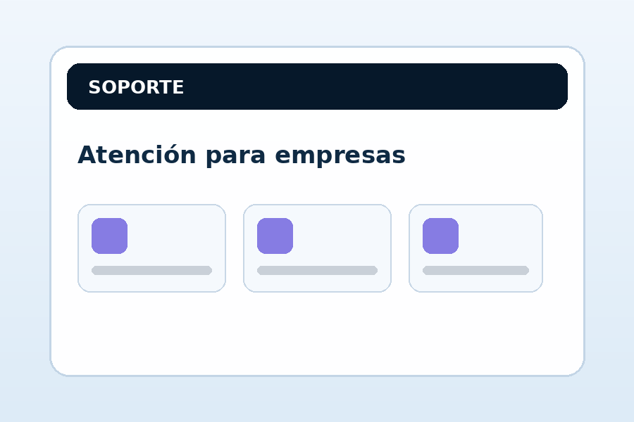 Soporte técnico para empresas