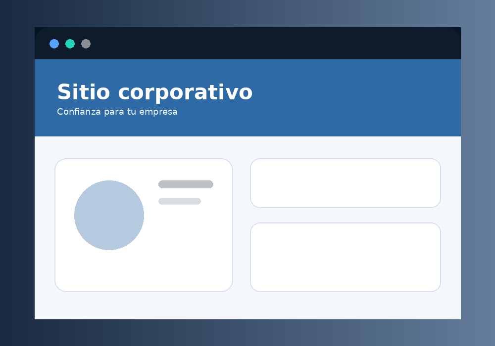 Diseño de página corporativa